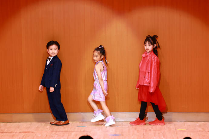 モデルパートの光のパフォーマンス