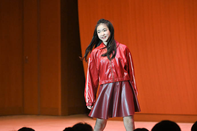 モデルパートの光のパフォーマンス