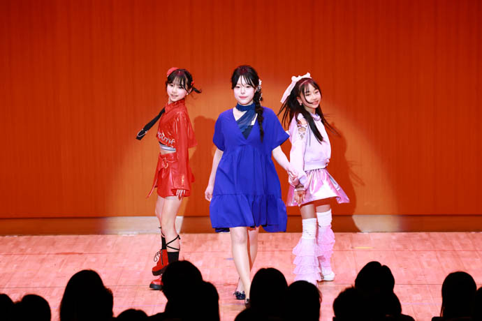 モデルパートの光のパフォーマンス