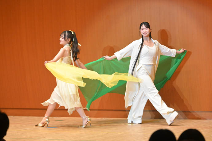 モデルパートの風のパフォーマンス