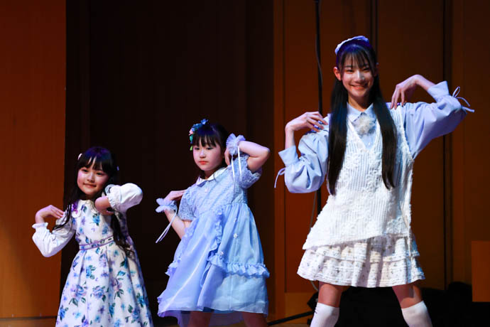 ダンスパートの泉のパフォーマンス